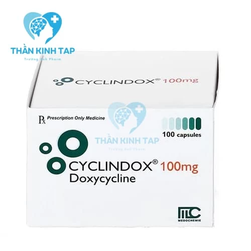 Cyclindox 100mg - Thuốc điều trị nhiễm khuẩn